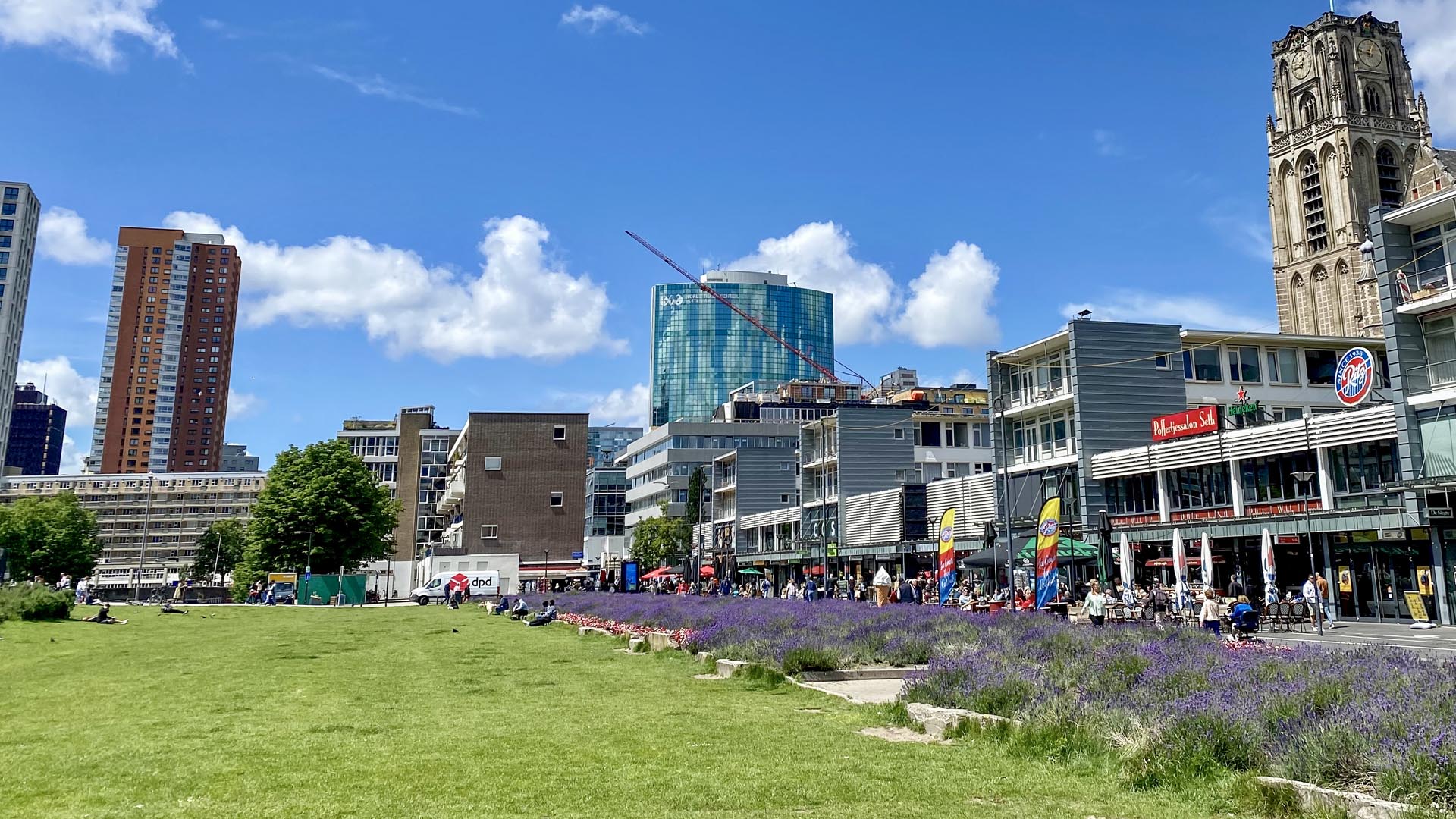 Hoogstraat nabij BOBGroep Rotterdam Hotel Motel One