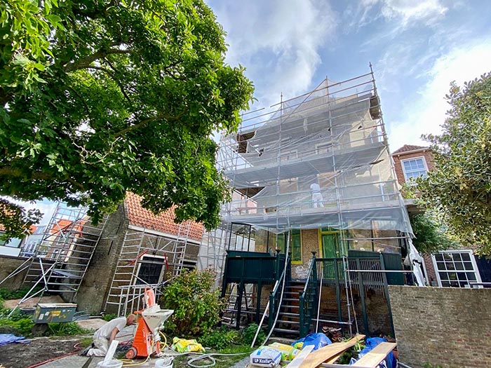 Den Dubbelden Brielle renovatie restauratie pand voorstraat