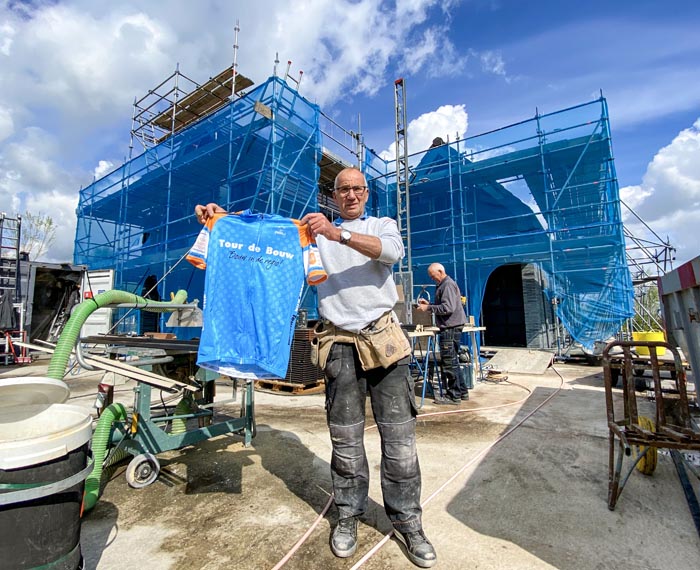 Tour de Bouw timmerman Van Berkel Aannemers Kudelstaart Heerlijkheid Calslagen