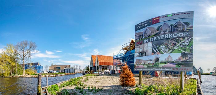 Van Berkel Aannemers Kudelstaart Heerlijkheid Calslagen villa aan het water