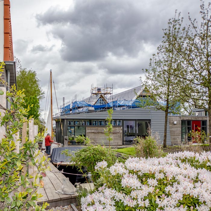 Van Berkel Aannemers Kudelstaart Heerlijkheid Calslagen villa aan het water