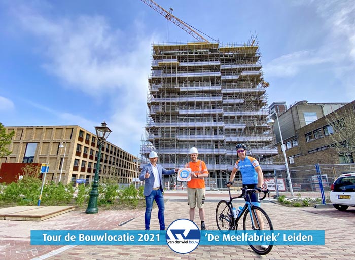 Tour de Bouw Van der Wiel Bouw Leiden De Meelfabriek