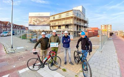 Tour de Bouw Visserijschool Katwijk door Ouwehand Bouw