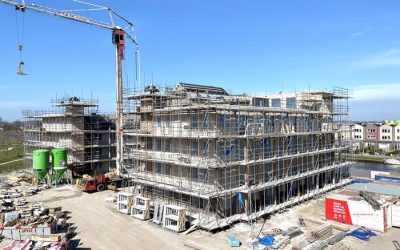 Nieuwbouw De Horn appartementen Rijnsburg door Van Rhijn Bouw